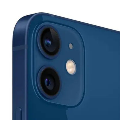 Apple iPhone 12 5G in Blue Back camera view - Refurbished pre-owned NZ stock
