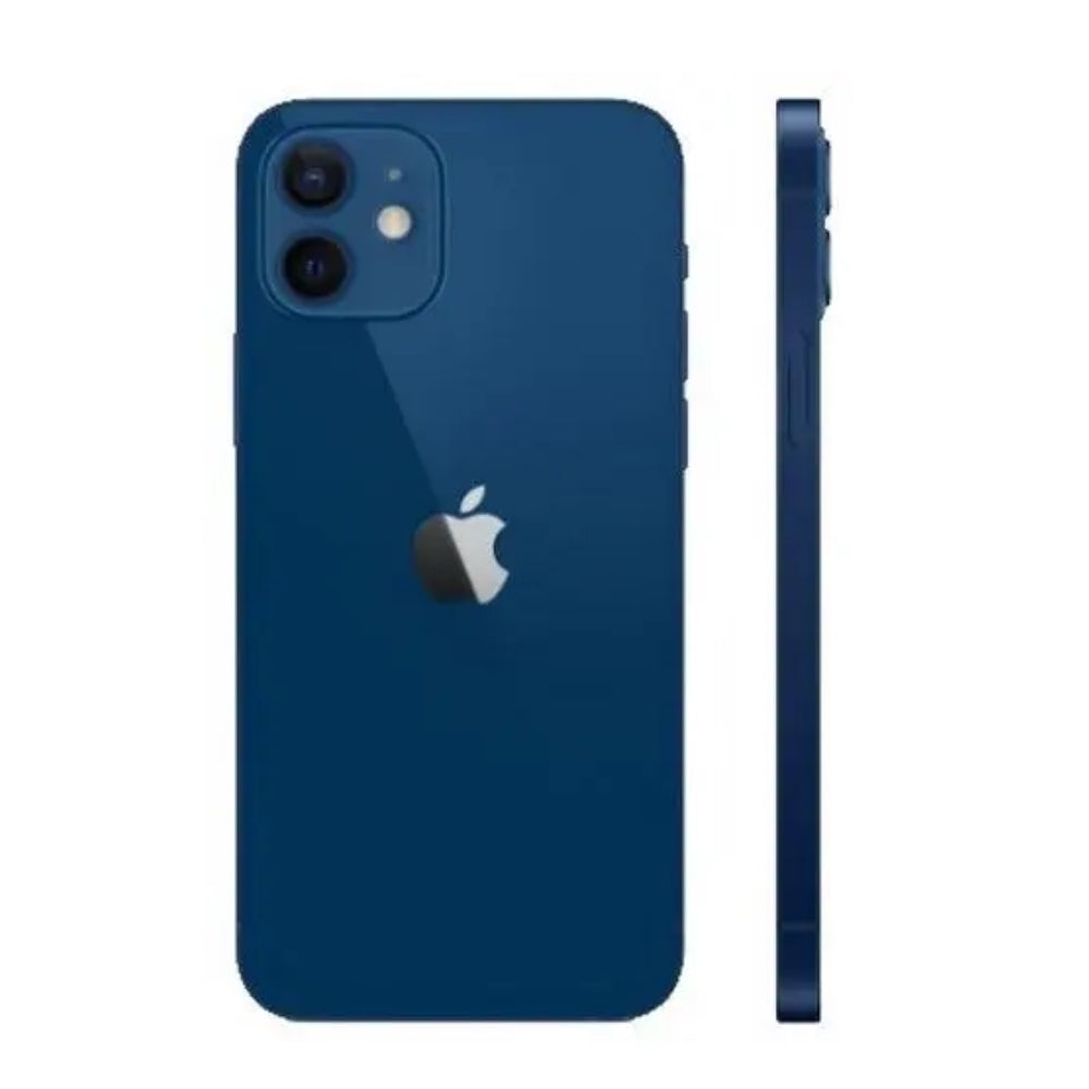 Apple iPhone 12 5G in Blue  Back view- Refurbished pre-owned NZ stock