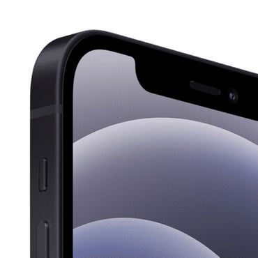 Apple iPhone 12 5G unlocked in Black - Back and front display