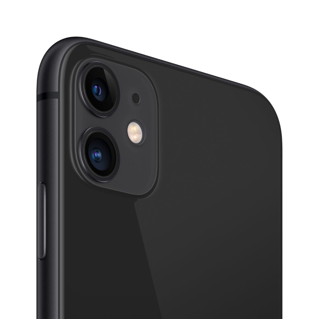 Refurbished Apple iPhone 11 64GB Black back view - Gadgets Xperts NZ