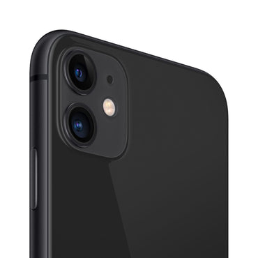 Refurbished Apple iPhone 11 64GB Black back view - Gadgets Xperts NZ