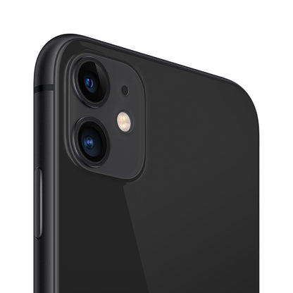 Refurbished Apple iPhone 11 64GB Black back view - Gadgets Xperts NZ