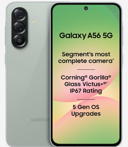 Samsung Galaxy A56 5G – 6.7" Super AMOLED | 50MP Camera | 5000mAh Battery | Buy in NZ