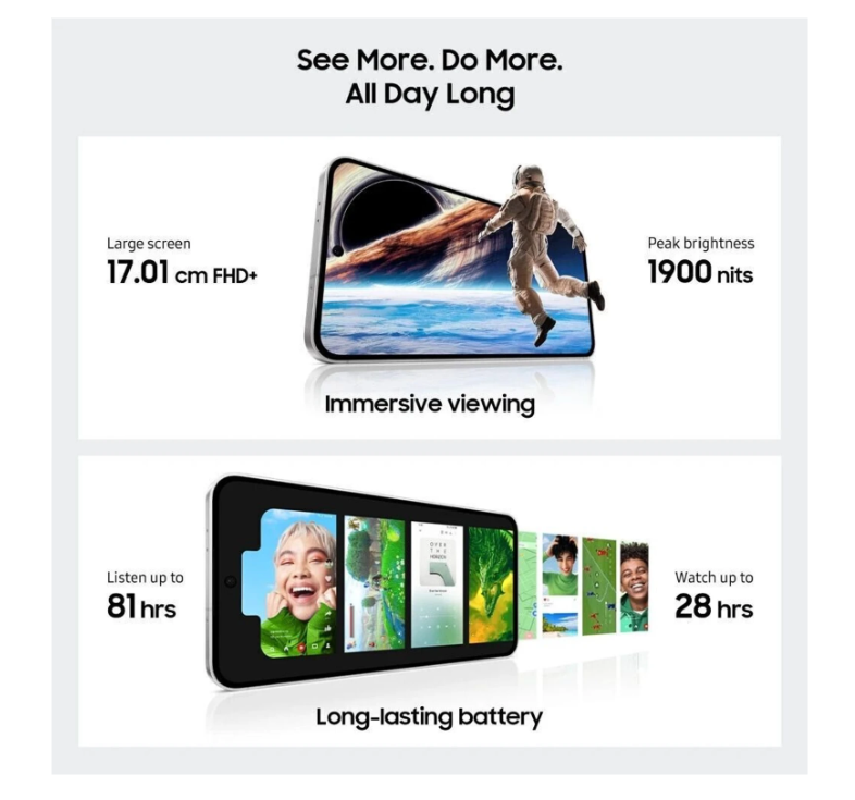 Samsung Galaxy S24 FE Single SIM 5G 128GB/256GB | Excellent Pre-Owned | Unlocked | NZ