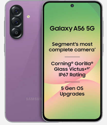 Samsung Galaxy A56 5G – 6.7" Super AMOLED | 50MP Camera | 5000mAh Battery | Buy in NZ